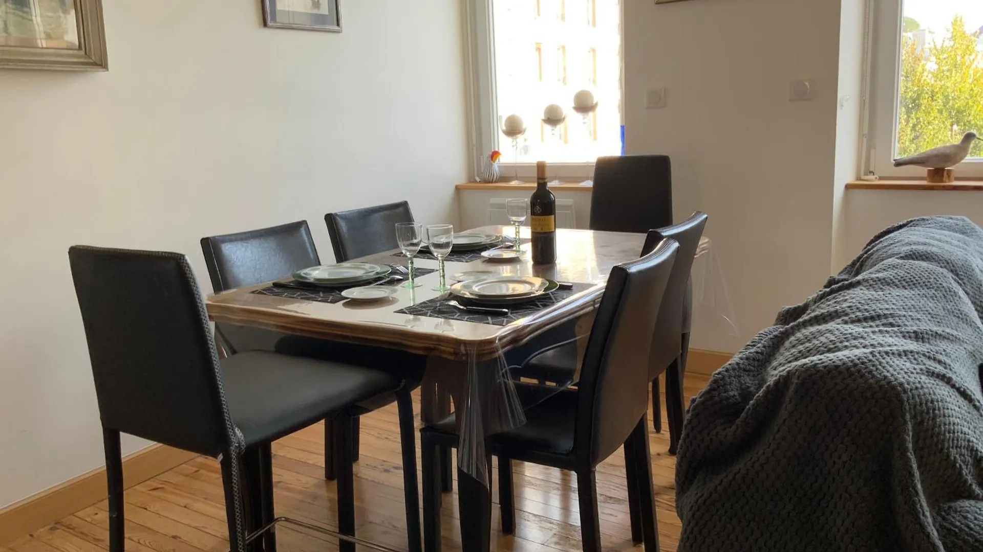 אודיירן Appartement T3 Vue Mer, Terrasse- Centre Ville צרפת